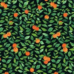 Lulu And Georgia Orange Crush Wallpaper By Nathan Turner Walls