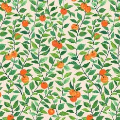 Lulu And Georgia Orange Crush Wallpaper By Nathan Turner Walls