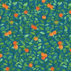 Lulu And Georgia Orange Crush Wallpaper By Nathan Turner Walls