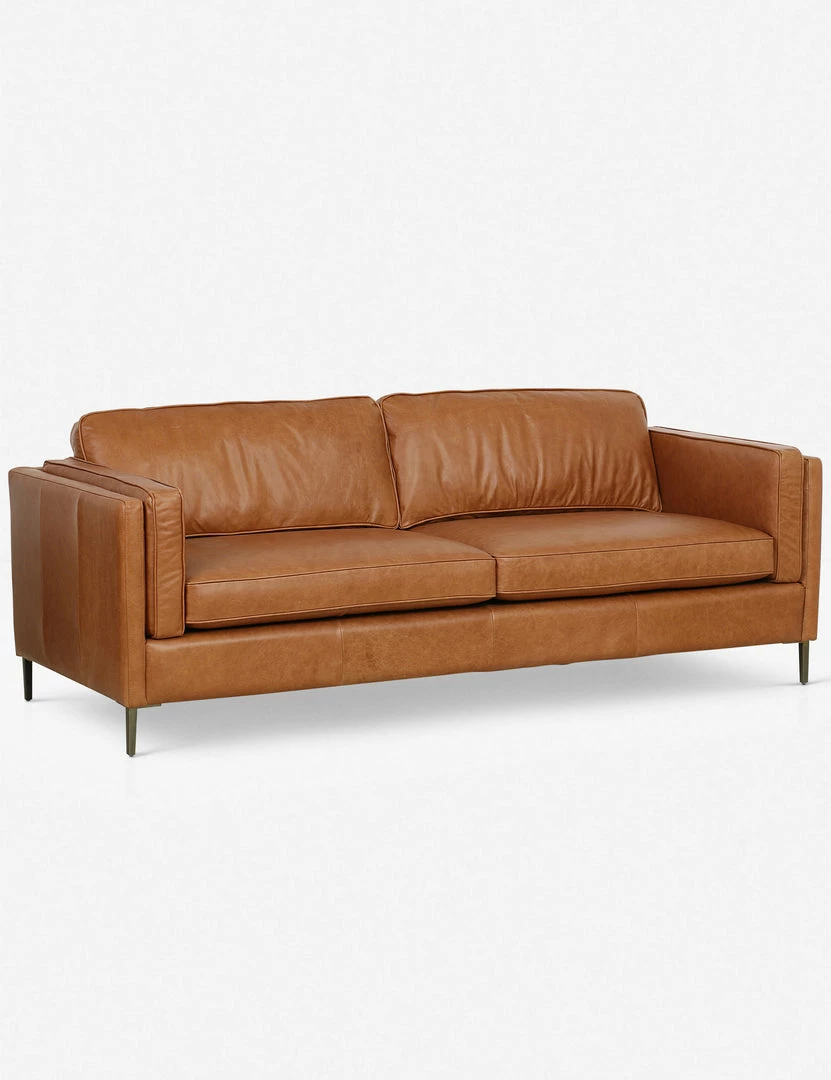 Lulu And Georgia Orielle Leather Sofa Furniture