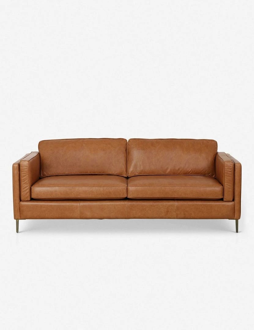 Lulu And Georgia Orielle Leather Sofa Furniture