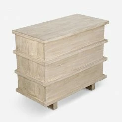 Lulu And Georgia Corliss 3-Drawer Dresser, White Wash