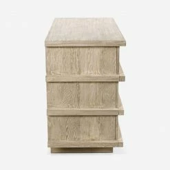 Lulu And Georgia Corliss 3-Drawer Dresser, White Wash