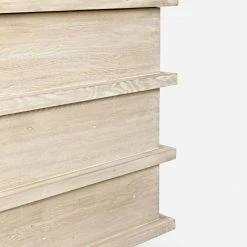 Lulu And Georgia Corliss 3-Drawer Dresser, White Wash