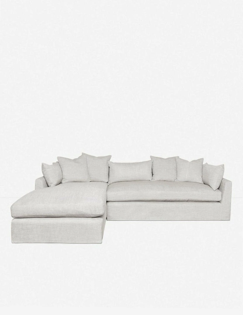 Lulu And Georgia Parque Slipcover Sectional Sofa