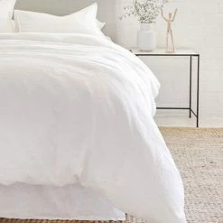 Lulu And Georgia Parker Linen Duvet Set By Pom Pom At Home