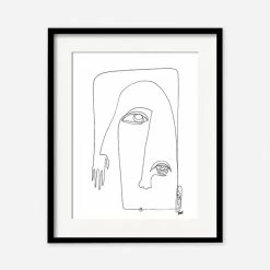 Lulu And Georgia'Picasso' Print By Damienne Merlina