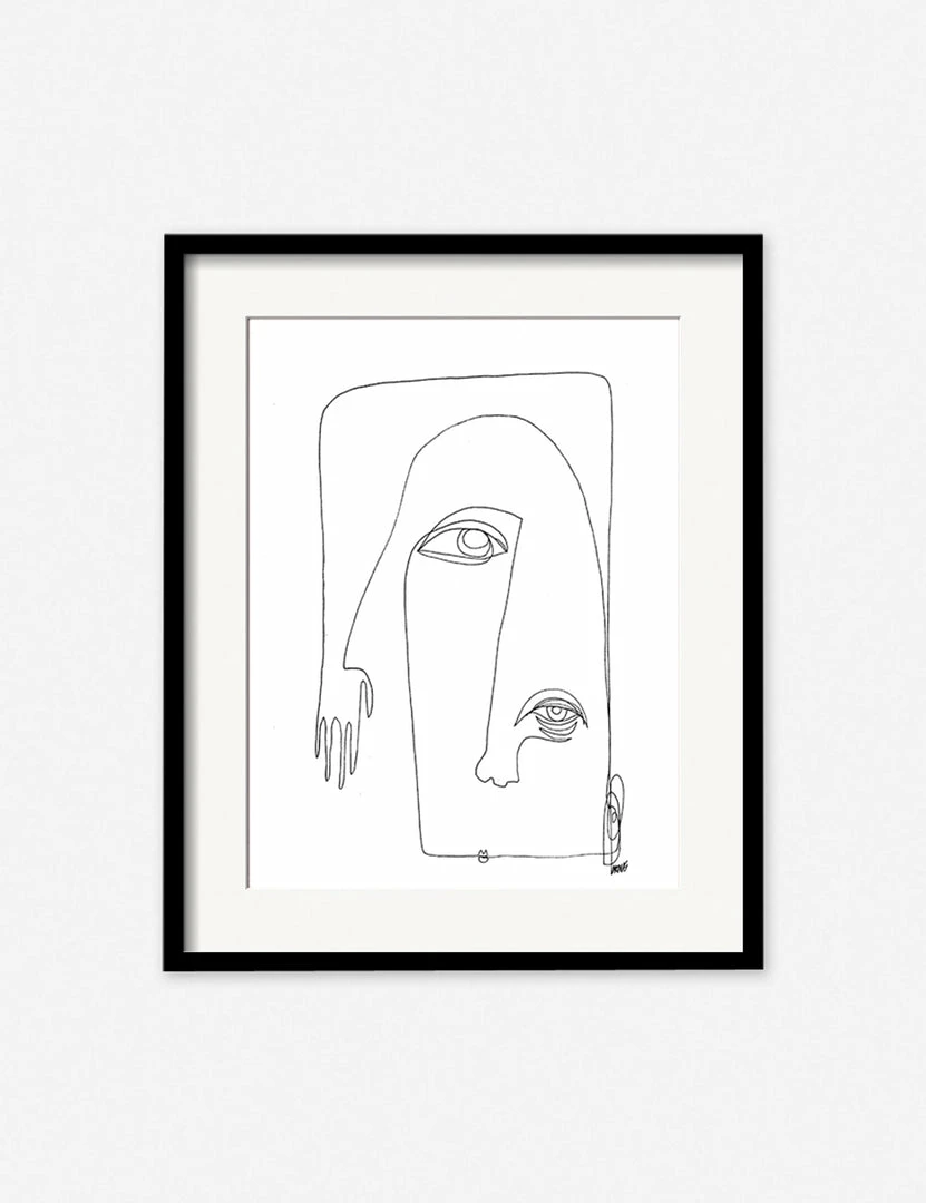 Lulu And Georgia 'Picasso' Print By Damienne Merlina