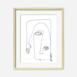 Lulu And Georgia'Picasso' Print By Damienne Merlina