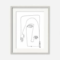 Lulu And Georgia'Picasso' Print By Damienne Merlina