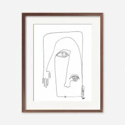 Lulu And Georgia'Picasso' Print By Damienne Merlina