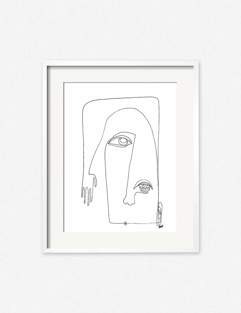 Lulu And Georgia 'Picasso' Print By Damienne Merlina