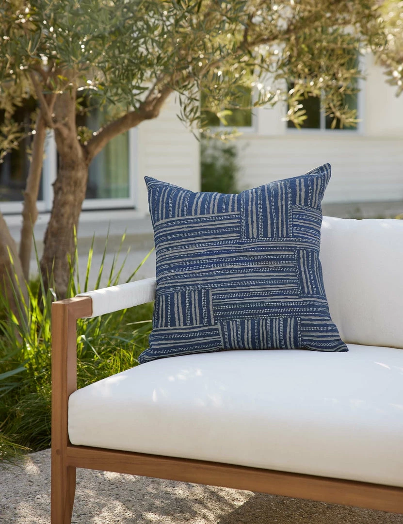 Lulu And Georgia Outdoor Collection Gabriella Indoor / Outdoor Pillow