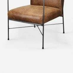 Lulu And Georgia Furniture Ivie Leather Accent Chair