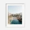 Lulu And Georgia 'Polignano A Mare' Photography Print By Carley Rudd Walls