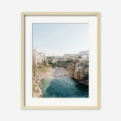 Lulu And Georgia'Polignano A Mare' Photography Print By Carley Rudd Walls