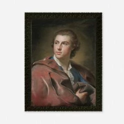Lulu And Georgia'Portrait Of William Burton Conyngham' Wall Art By Anton Raphael Mengs Earth Tones