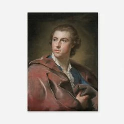 Lulu And Georgia'Portrait Of William Burton Conyngham' Wall Art By Anton Raphael Mengs Earth Tones