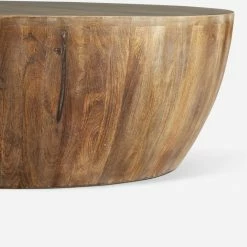 Lulu And Georgia Curved + Rounded Jacob Round Coffee Table By Arteriors