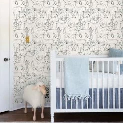 Lulu And Georgia Walls Woodland Wallpaper By Rylee + Cru