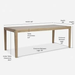 Lulu And Georgia Malene Barnett Kindred Collection Reese Dining Table