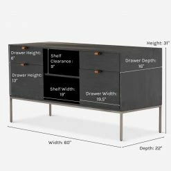 Lulu And Georgia Rosamonde Filing Sideboard Furniture