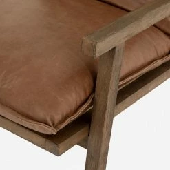 Lulu And Georgia Rowena Leather Accent Chair