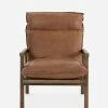 Lulu And Georgia Rowena Leather Accent Chair