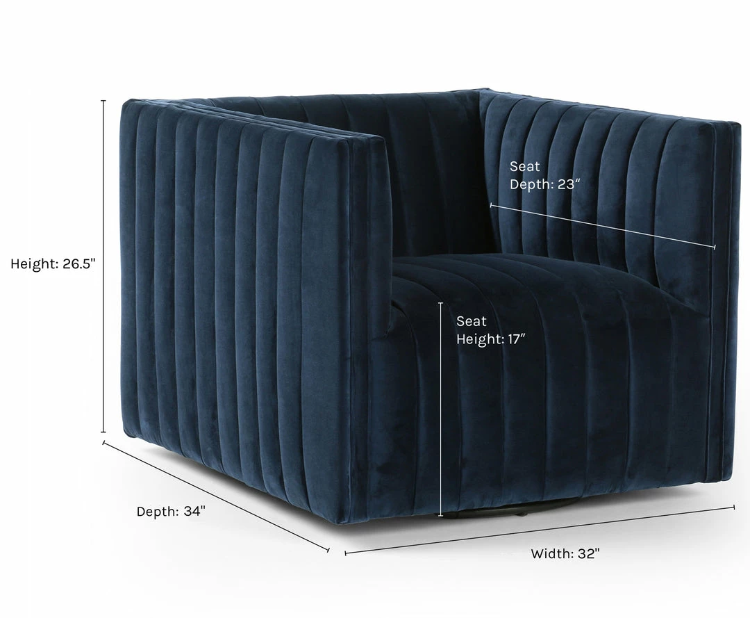 Lulu And Georgia Roz Swivel Chair