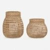 Lulu And Georgia Outdoor Collection Soleil Woven Lanterns (Set Of 2)