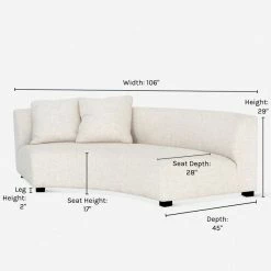 Lulu And Georgia Saban Curved Sofa Furniture
