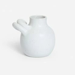 Lulu And Georgia Organic Harmony Collection Canal Vase By Salamat Ceramics