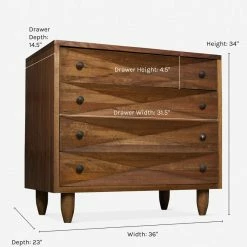 Lulu And Georgia Furniture Sen 4-Drawer Dresser
