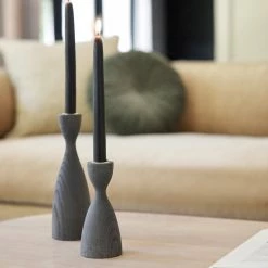 Lulu And Georgia Farmhouse Pottery Pantry Candlestick Décor