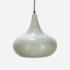 Lulu And Georgia Lighting Seraphina Wide Pendant Light, Sand