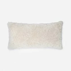 Lulu And Georgia Samaire Shearling Lumbar Pillow