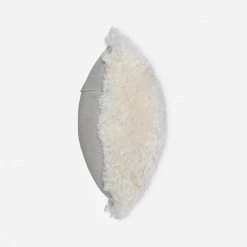 Lulu And Georgia Samaire Shearling Lumbar Pillow