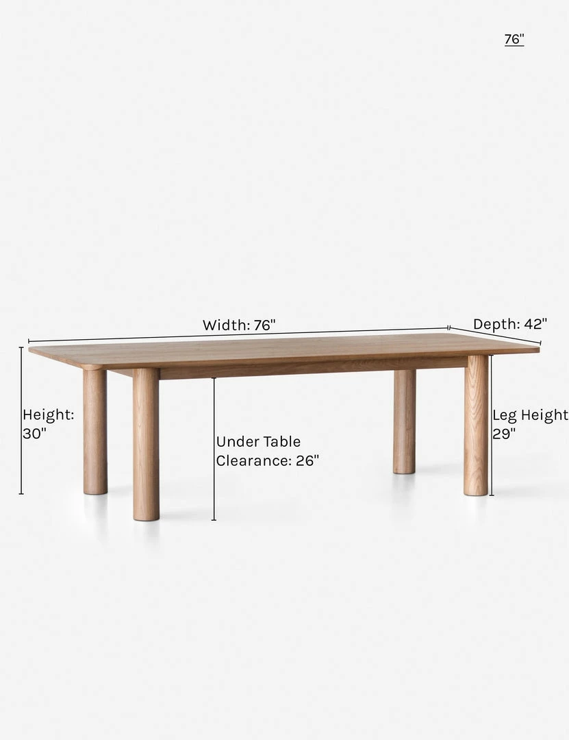 Lulu And Georgia Arc Dining Table By Sun At Six Furniture