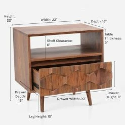 Lulu And Georgia Tavia Nightstand Furniture