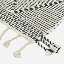 Lulu And Georgia Taza Rug, Black