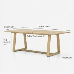 Lulu And Georgia Tika Indoor / Outdoor Dining Table