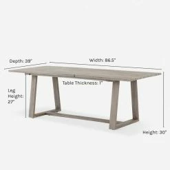 Lulu And Georgia Tika Indoor / Outdoor Dining Table