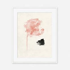 Lulu And Georgia Walls'Pale Bloom A' Print (Set Of 2)