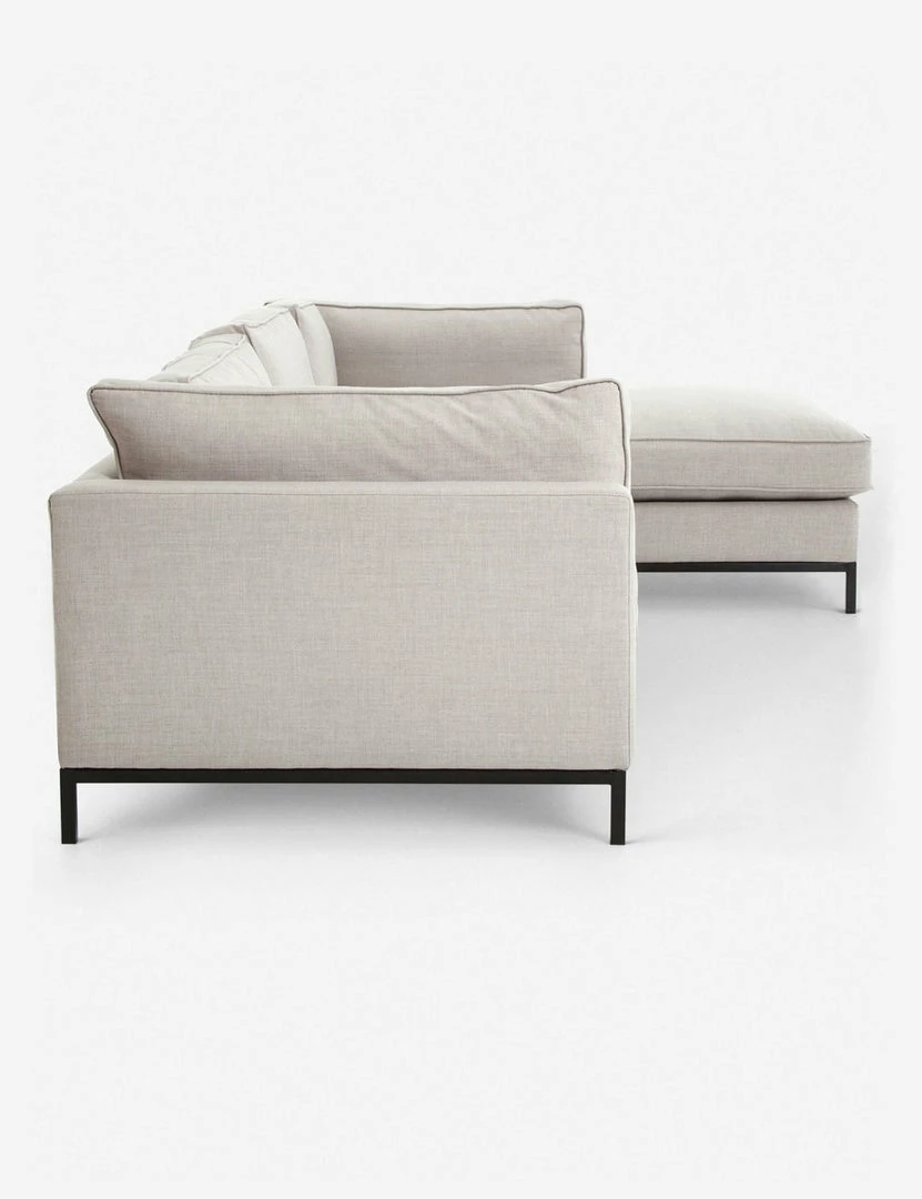 Lulu And Georgia Furniture Fritzie Sectional Sofa