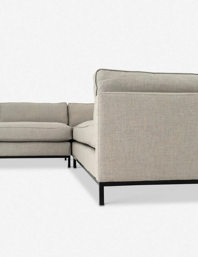 Lulu And Georgia Fritzie Corner Sectional Sofa