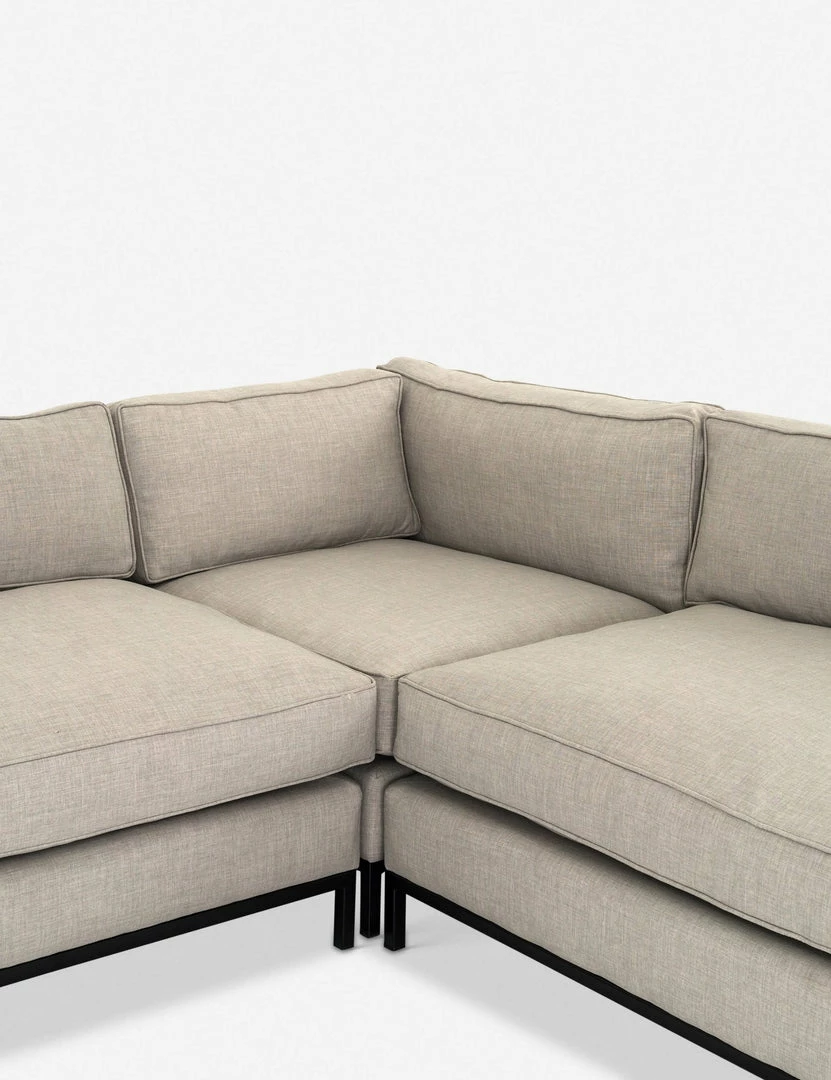 Lulu And Georgia Fritzie Corner Sectional Sofa