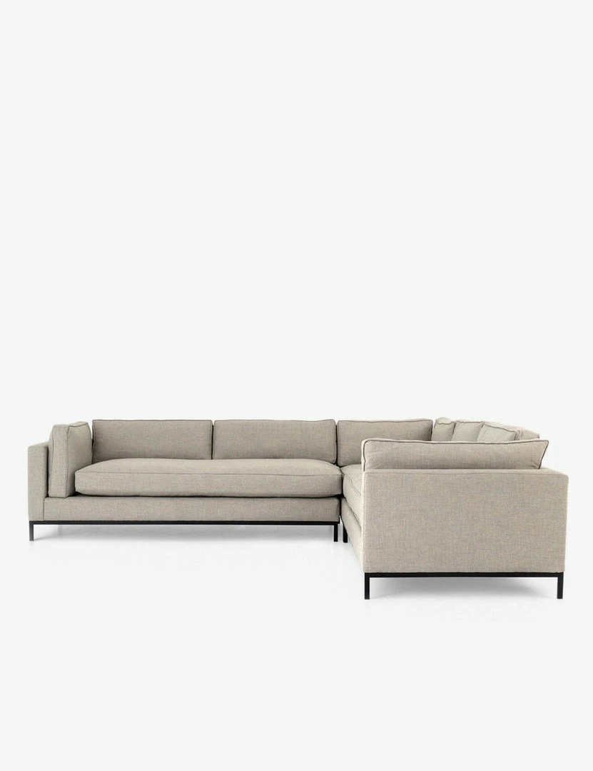 Lulu And Georgia Fritzie Corner Sectional Sofa
