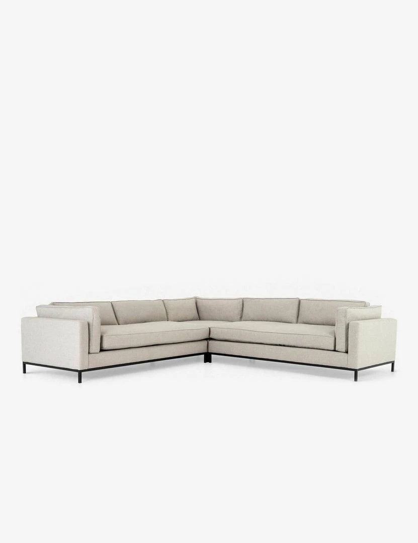 Lulu And Georgia Fritzie Corner Sectional Sofa