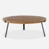 Lulu And Georgia Dija Round Coffee Table Curved + Rounded