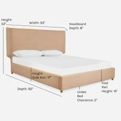 Lulu And Georgia Valen Platform Bed Nina Freudenberger Collection